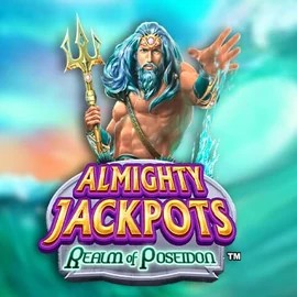 Enjoy Almighty Jackpots – Realm of Poseidon by Novomatic – logo hosted on spin-zen.eu