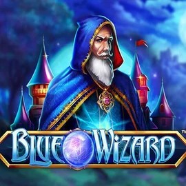 Blue Wizard online game logo by Quickspin on spin-zen.eu