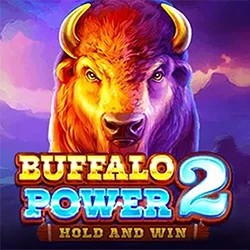 Buffalo Power 2: Hold and Win slot logo by Playson at Spinzen Casino