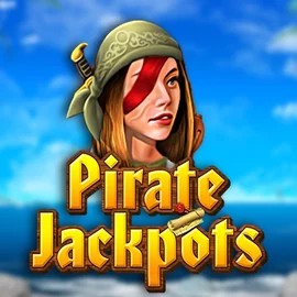 Pirate Jackpots online game logo by Belatra Games on spin-zen.eu