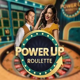 PowerUP Roulette slot logo by Pragmatic Play at Spinzen Casino