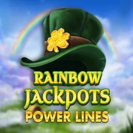 Rainbow Jackpots Power Lines game by Red Tiger Gaming – logo hosted on Spinzen Casino