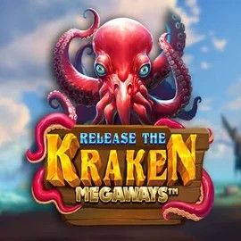 Release the Kraken Megaways logo by Pragmatic Play at Spinzen Casino