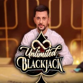 Official Live Casino logo: Unlimited Blackjack by Ezugi at Spinzen Casino