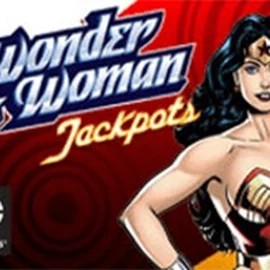 Official Jackpots logo: Wonder Woman Jackpots by Amaya at Spinzen Casino
